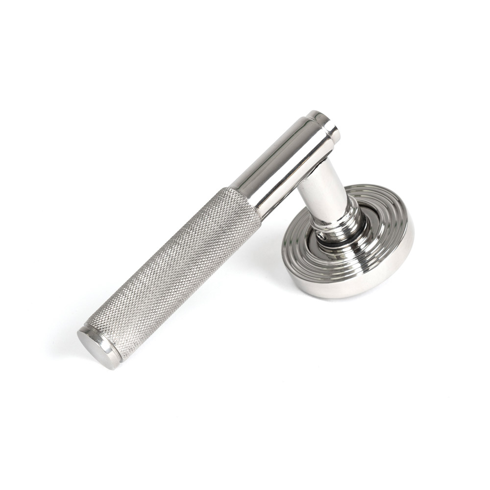 From the Anvil Marine 316 Stainless Steel Brompton Lever on Rose Set (Beehive) - Unsprung - Polished